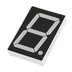 7SEG 1DIG 23101BSR 50*70 سون سگمنت قرمز آند مشترک - فروشگاه قطعات الکترونیک میکرونور