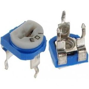 POT 47K SLEEP پتانسیومتر پاناسونیکی آبی - فروشگاه قطعات الکترونیک میکرونور