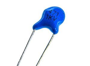 خازن مایلار CAP MYLAR 470PF 1KV - فروشگاه قطعات الکترونیک میکرونور