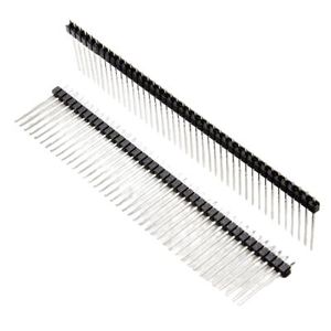 PIN HEADER 1×40 17MM پین هدر نری صاف مس - فروشگاه قطعات الکترونیک میکرونور