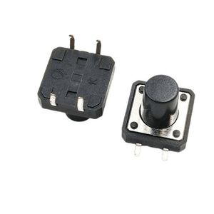 TACT SWITCH 12*12*10 4PIN DIP تکت سوییچ - فروشگاه قطعات الکترونیک میکرونور