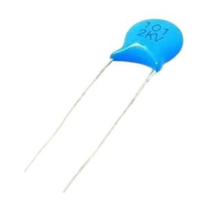 خازن مایلار CAP MYLAR 100PF 2KV - فروشگاه قطعات الکترونیک میکرونور