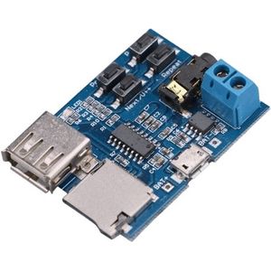 ماژول آمپلی‌فایر با MP3 Player توان 2W - فروشگاه قطعات الکترونیک میکرونور