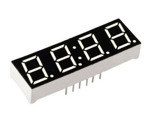 7SEG 4DIG 4041BS 15*40 سون سگمنت قرمز آند مشترک مالتی پلکس - فروشگاه قطعات الکترونیک میکرونور