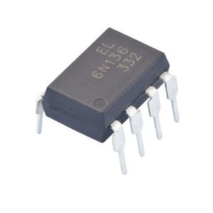 اپتوکوپلر OPTO 6N136 ORG DIP - فروشگاه قطعات الکترونیک میکرونور
