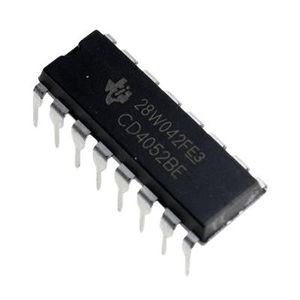 آیسی IC CD4052BE DIP ORG - فروشگاه قطعات الکترونیک میکرونور