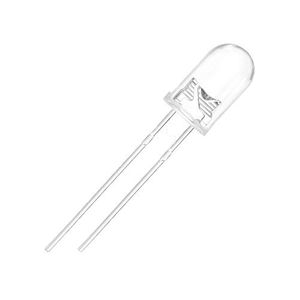 LED YELLOW 5MM GLASS ال ای دی زرد 5میلی متر - فروشگاه قطعات الکترونیک میکرونور