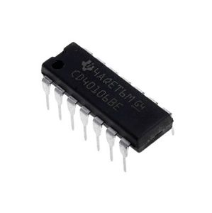 آیسی IC CD40106BE DIP ORG - فروشگاه قطعات الکترونیک میکرونور