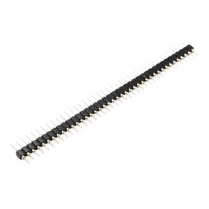 PIN HEADER 1×40 پین هدر نظامی نری صاف مس - فروشگاه قطعات الکترونیک میکرونور