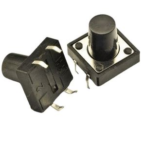 TACT SWITCH 12*12*12 4PIN DIP تکت سوییچ - فروشگاه قطعات الکترونیک میکرونور