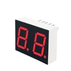 7SEG 2DIG 5261ESR 19*25 سون سگمنت قرمز آند مشترک مالتی پلکس پایه 7و8 - فروشگاه قطعات الکترونیک میکرونور