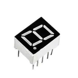 7SEG 1DIG 3191BSR 10*13 سون سگمنت قرمز آند پایه وسط مشترک - فروشگاه قطعات الکترونیک میکرونور