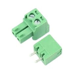 PHONIX 2PIN ST 3.81MM ترمینال فونیکس 2پین صاف - فروشگاه قطعات الکترونیک میکرونور