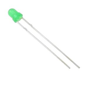 LED GREEN 3MM مات ال ای دی سبز 3میلی متر - فروشگاه قطعات الکترونیک میکرونور