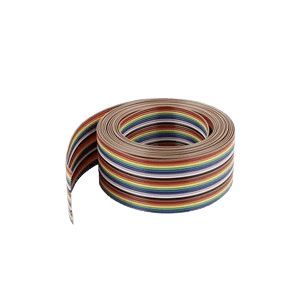 CABLE FLAT کابل فلت رنگی 26 رشته - فروشگاه قطعات الکترونیک میکرونور