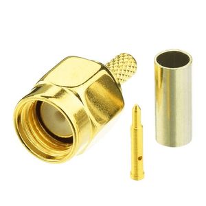 کانکتور RF SMA MALE RG174 - فروشگاه قطعات الکترونیک میکرونور