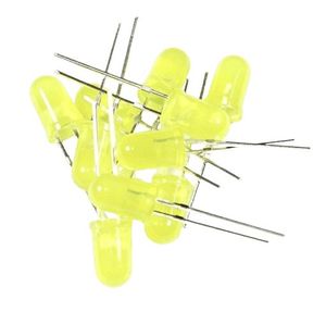 LED YELLOW 5MM ال ای دی کلاهي - فروشگاه قطعات الکترونیک میکرونور