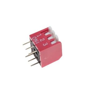 3KEY 6PIN دیپ سوئیچ پیانویی 3 کلید 6 پین - فروشگاه قطعات الکترونیک میکرونور
