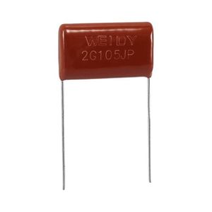 خازن پلی استر CAP POLY 1UF 400V CBB22 - فروشگاه قطعات الکترونیک میکرونور