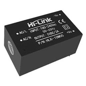 منبع تغذیه AC TO DC 220V TO 5V 2A HLK-10M05 - فروشگاه قطعات الکترونیک میکرونور