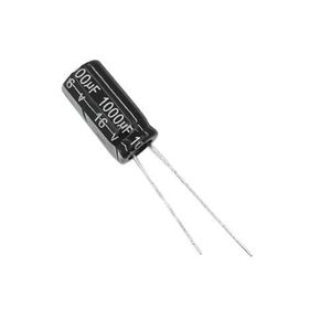 CAP 1000UF 16V BLACK خازن الکترولیت دیپ - فروشگاه قطعات الکترونیک میکرونور