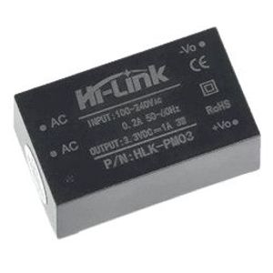 منبع تغذیه AC TO DC 220V TO 3.3V 1A HLK-PM03 - فروشگاه قطعات الکترونیک میکرونور