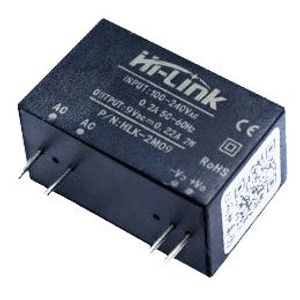 منبع تغذیه AC TO DC 220V TO 9V 220MA HLK-2M09 - فروشگاه قطعات الکترونیک میکرونور