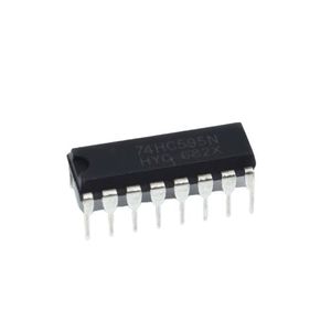 آیسی IC 74HC595N COPY DIP - فروشگاه قطعات الکترونیک میکرونور