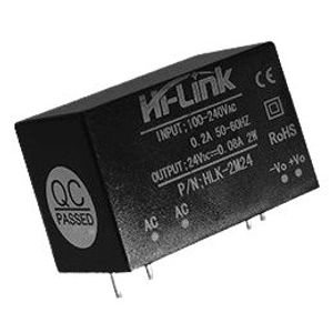 منبع تغذیه AC TO DC 220V TO 24V 80MA HLK-2M24 - فروشگاه قطعات الکترونیک میکرونور