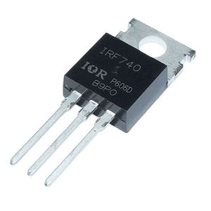 ماسفت MOSFET IRF740PBF ORIGINAL - فروشگاه قطعات الکترونیک میکرونور