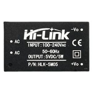 منبع تغذیه AC TO DC 220V TO 5V 1A HLK-5M05 - فروشگاه قطعات الکترونیک میکرونور