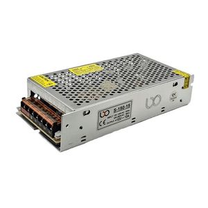 منبع تغذیه فلزی SWITCHING 15V 10A - فروشگاه قطعات الکترونیک میکرونور