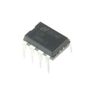 آیسی IC LM386N DIP COPY - فروشگاه قطعات الکترونیک میکرونور