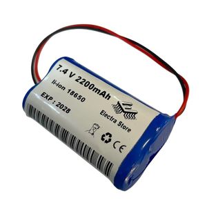 باتری اسپیکر بلوتوثی 7.4V 2000mAh 18650 | باطری اسپیکر بلوتوثی با برد شارژ