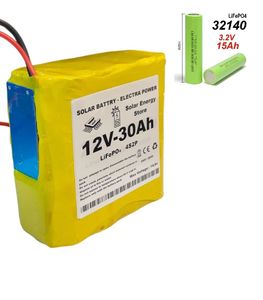 باتری لیتیوم آهن فسفات 12 ولت (12.8V) 30Ah مدل IRF32140 | 4S2P LiFePO4