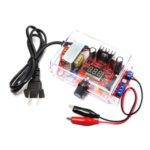 کیت منبع تغذیه قابل تنظیم LM317 با ولت‌متر دیجیتال