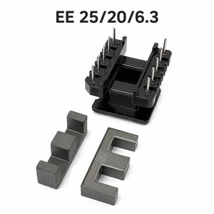 هسته فریت EE25/20/6.3 با قرقره 10 پین عمودی