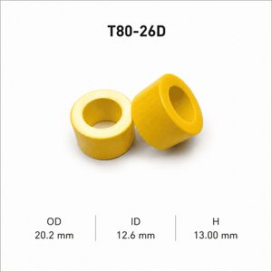 هسته پودر آهن T80-26D