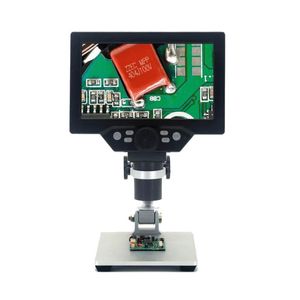 میکروسکوپ دیجیتال 1200X HD با نمایشگر 7 اینچی شارژی