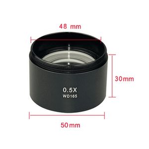 لنز واید 0.5X مدل WD165 مخصوص لوپ سه چشمی
