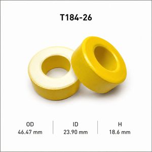 هسته پودر آهن T184-26