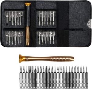 ست پیچ گوشتی کیف چرمی 25PCS