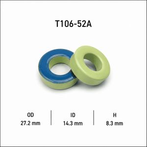 هسته پودر آهن T106-52A