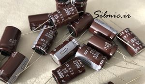 خازن 3300 میکرو فاراد 25 ولت nippon ژاپن سری kzh با Ultra Low impedance