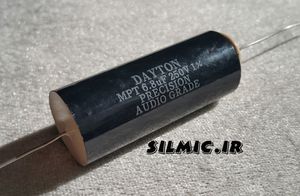 خازن های گرید صوتی 6.8 میکرو فاراد 250 ولت DAYTON AUDIO آمریکا با تلورانس 1 درصد