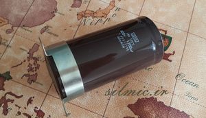 خازن 1200 میکرو فاراد 400 ولت nippon ژاپن سری KMH دمای کاری 105 درجه