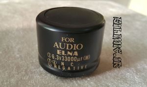 خازن های گرید صوتی 33000 میکرو فاراد 6.3 ولت ELNA ژاپن NOS BLACK GOLD
