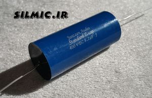 خازن های گرید صوتی 8.2 میکرو فاراد 400 ولت Jantzen Standard Z-Cap ساخت دانمارک