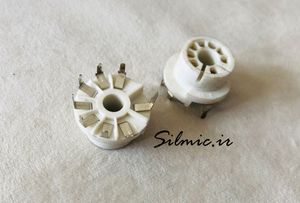 سوکت 8 پین ساخته شده از باکالیت باکیفیت و پایه های مسی قلع اندود شده