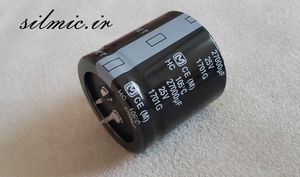 خازن 27000 میکرو فاراد 25 ولت panasonic ژاپن سری ts hc با ابعاد میناتوری